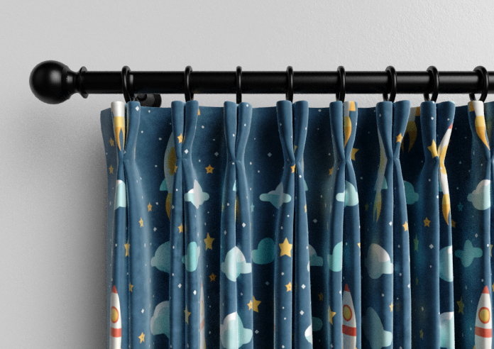 Blast Off, Spacebound - Made to Measure Curtains - Image 10